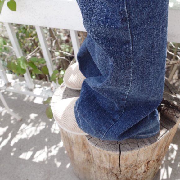 Tru Luxe Plus Size Women's Jeans Embellished Pockets Straight Leg Boot Cut - Picture 3 of 7